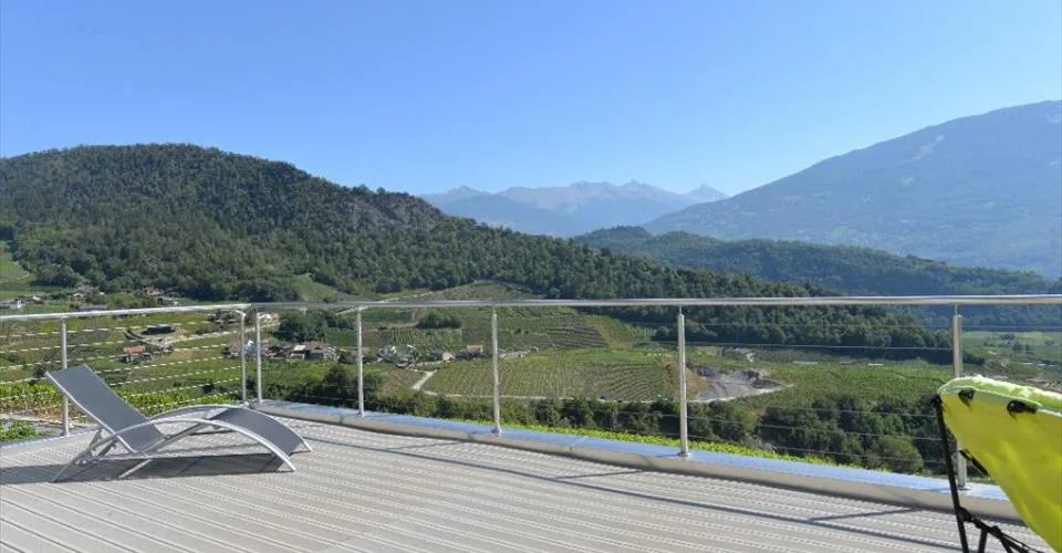 Villa contemporaine au coeur du vignoble valaisan offrant une qualité de vie à votre famille à St-Séverin