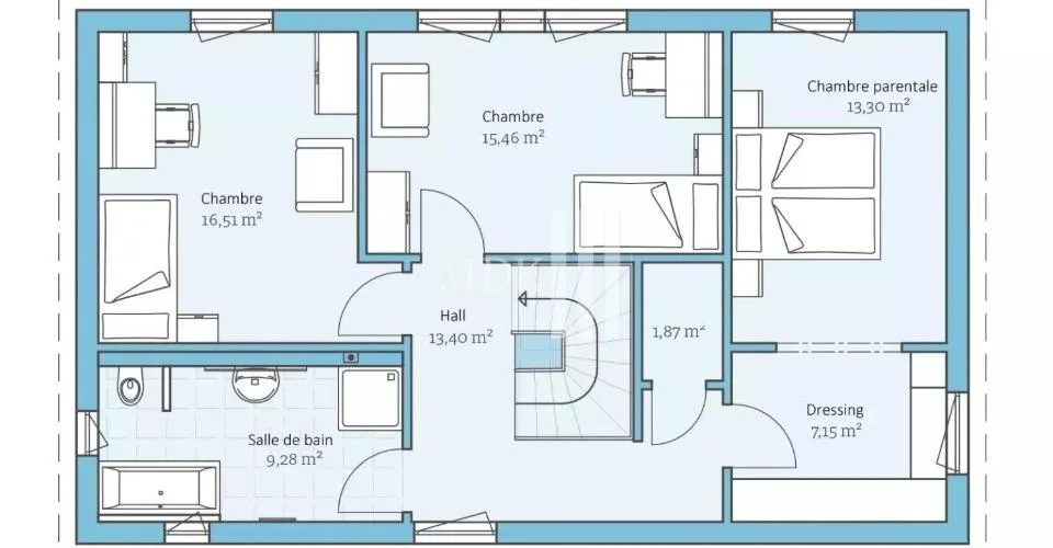 Belle villa de 5.5 pièces sur plan