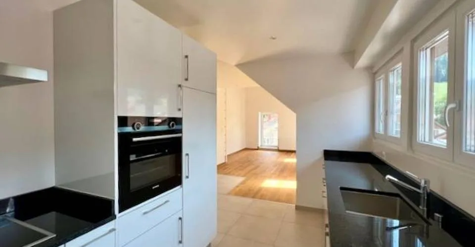 Immeuble rénové, 3 lots sur 5 loués, 4 appartements et un local commercial