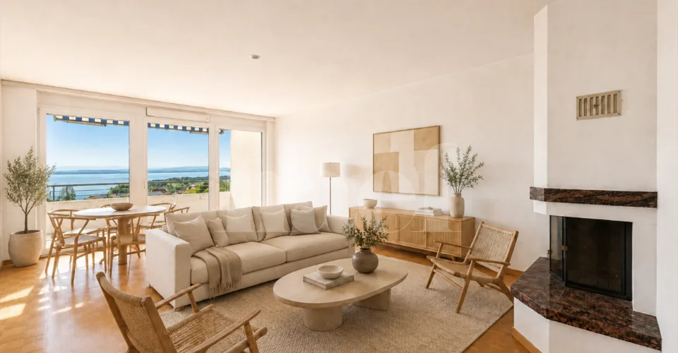 Votre première appartement aura une vue sur le Lac