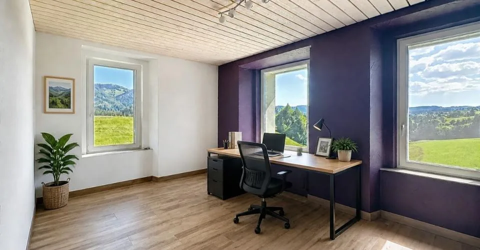 Bien rare et élégant, offrant un cadre idéal pour une famille ou une activité B&B, avec vue spectaculaire