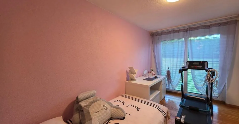 Appartement 4,5 pièces avec jardin plein sud et garage aux Foulets