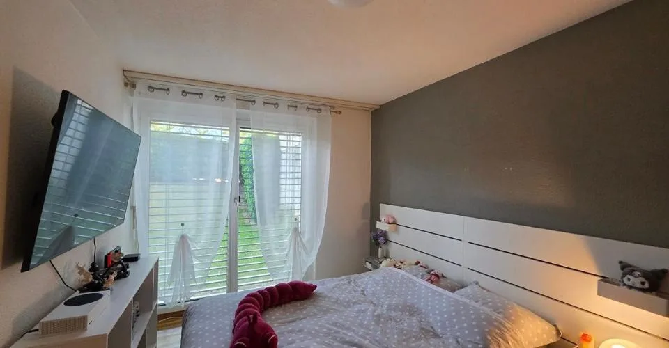 Appartement 4,5 pièces avec jardin plein sud et garage aux Foulets