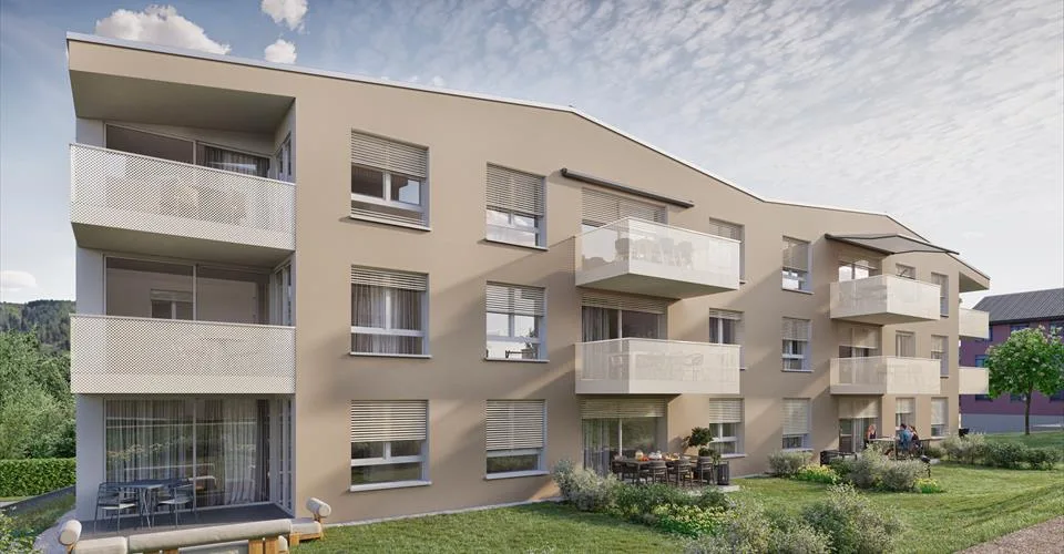 Beau 3.5p avec terrasse et jardin