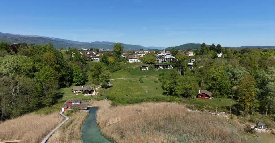 Villa de maître avec accès lac