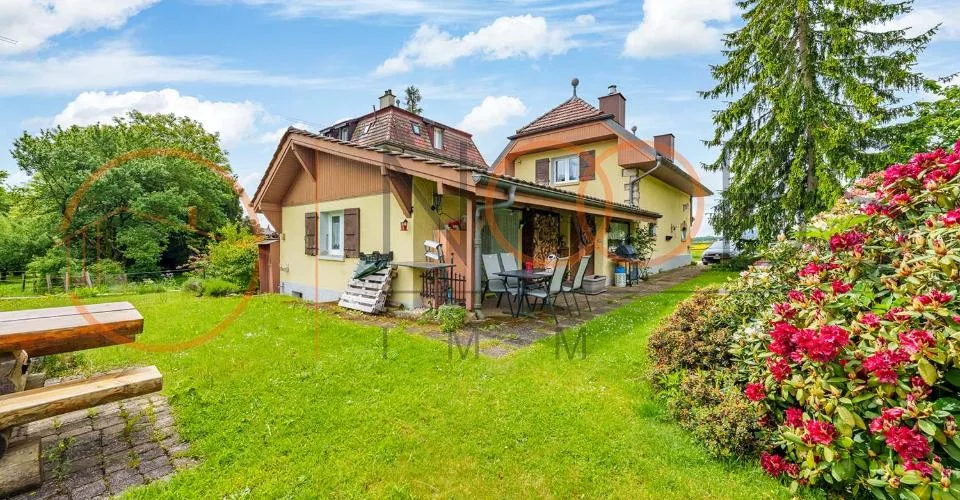 Havre de paix au Val-de-Ruz : villa individuelle 5 pièces et jardin