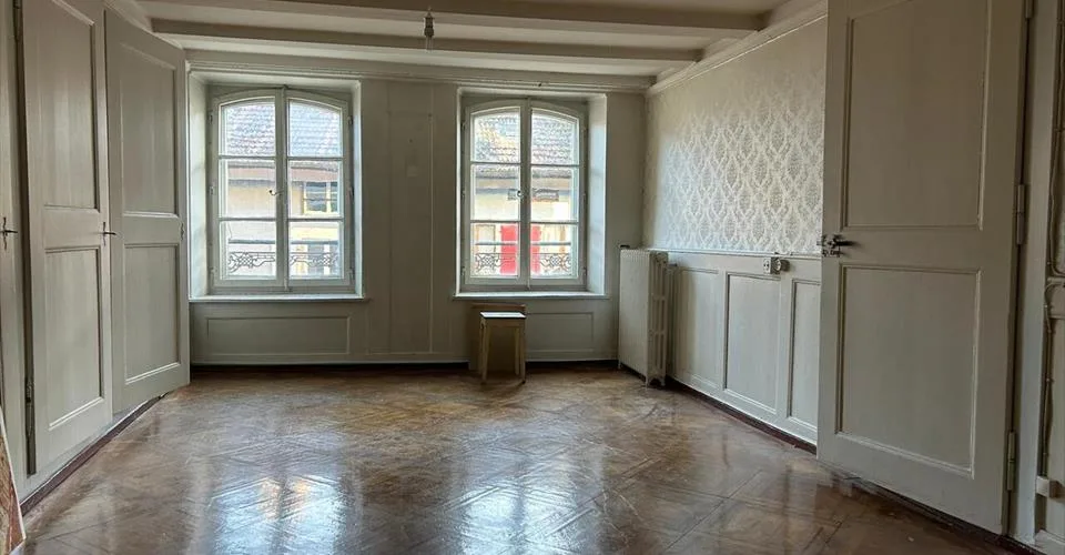 Immeuble de 3 niveaux plus combles avec de très beaux jardins.