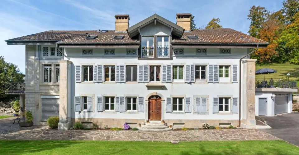 Propriété exceptionnelle dans un cadre de verdure unique proche de La Chaux-de-Fonds