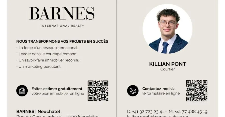 Spacieux appartement de 5 pièces au cœur de La Chaux-de-Fonds