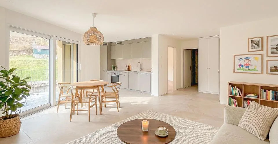 Appt PPE neuf de 2.5 pces avec balcon Campagne Pernod, lot B7