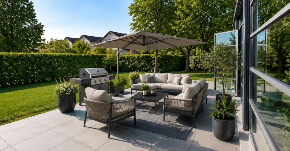Propriété d'exception avec deux habitations et vaste jardin dans un cadre privilégié