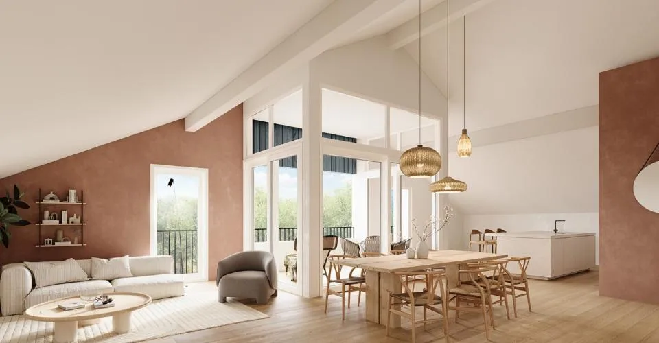 Appartement 5 pièces en attique