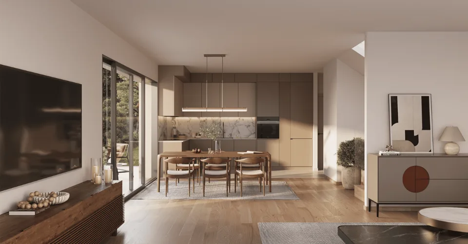 5 pièces au calme avec jardin de 362 m²