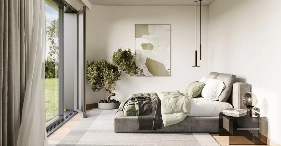 Appartement 4 pièces en attique avec terrasse de 76 m²