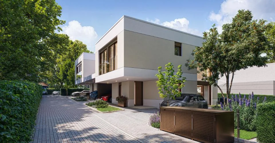 Deux villas contemporaines à Vésenaz