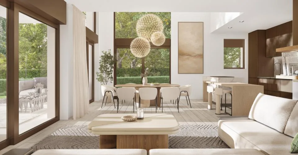Deux villas contemporaines à Vésenaz