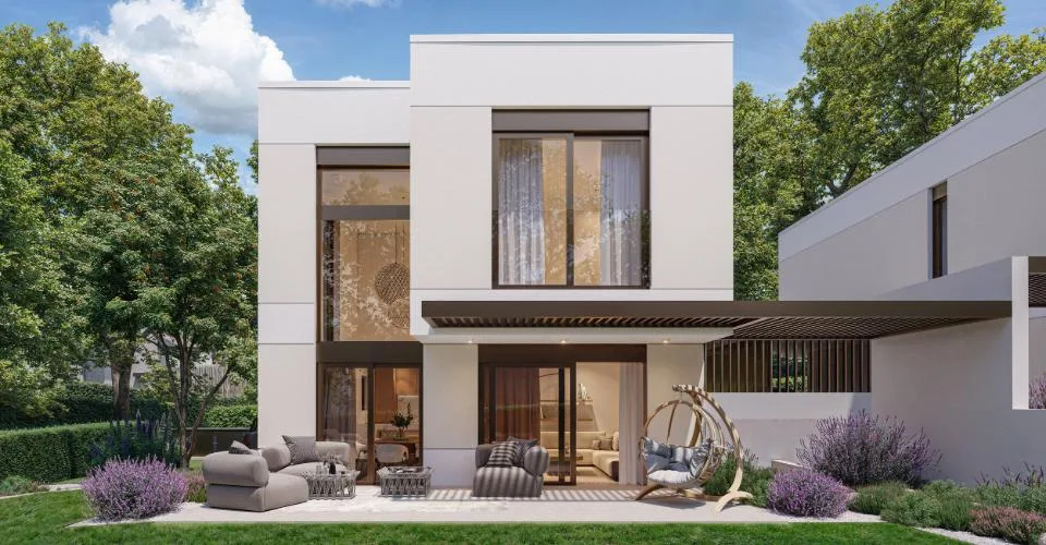 Deux villas contemporaines à Vésenaz