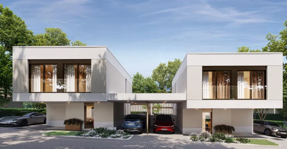 Deux villas contemporaines à Vésenaz
