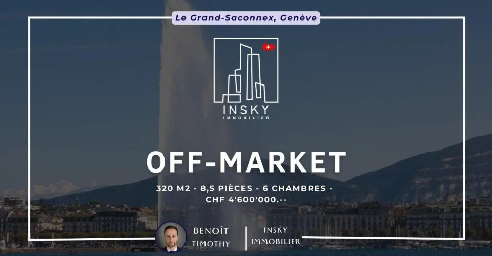Offre Exclusive - Propriété de Prestige au Grand-Saconnex