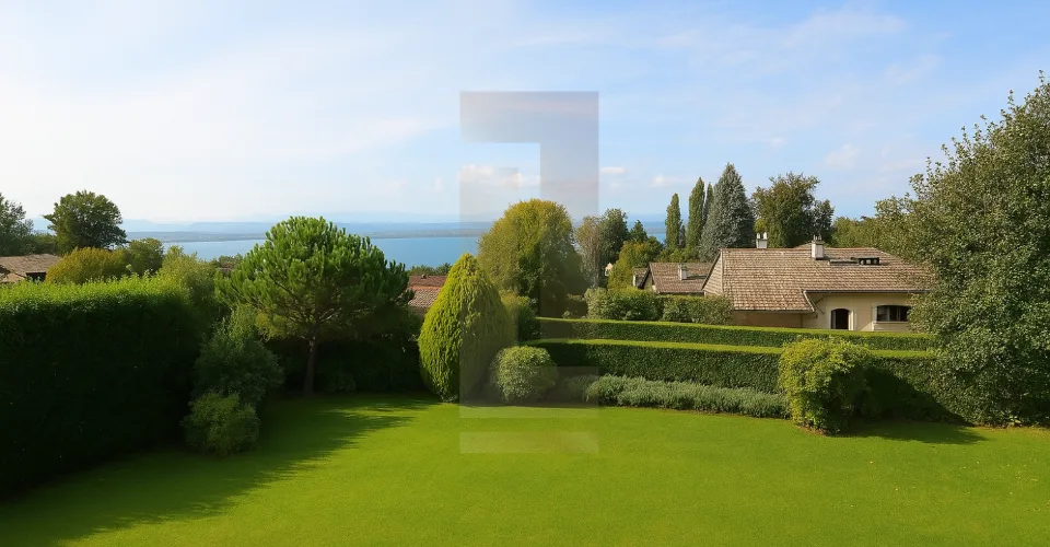 Superbe villa avec échappée sur le lac à Cologny