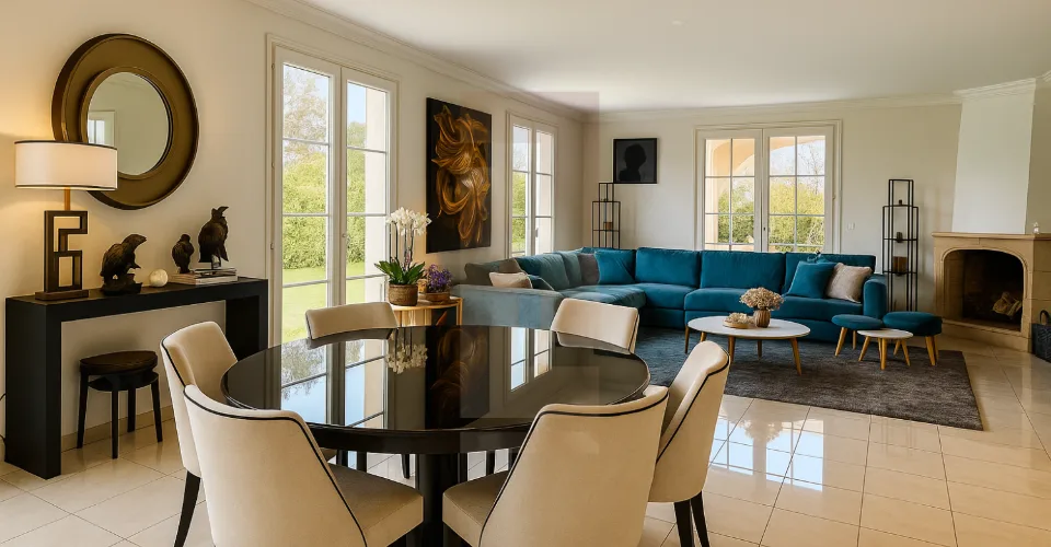 Superbe villa avec échappée sur le lac à Cologny