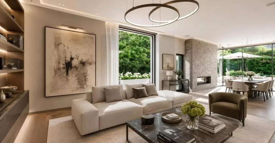 Villa contemporaine à Conches