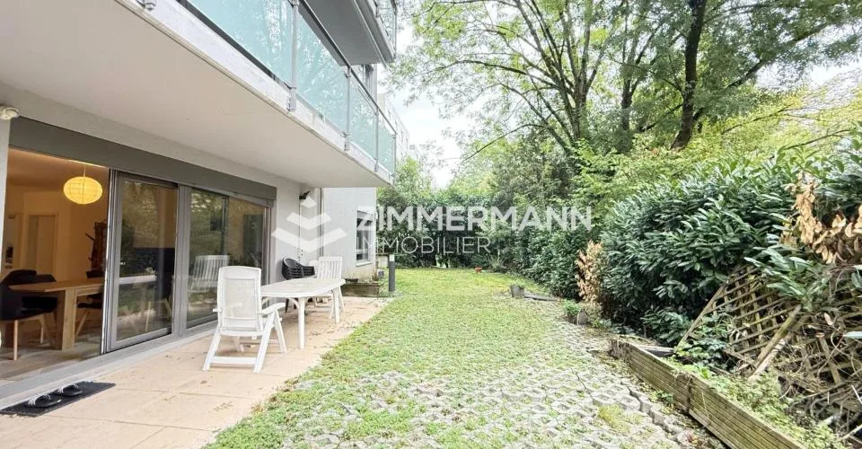 Appartement de standing avec jardin disponible à la vente !