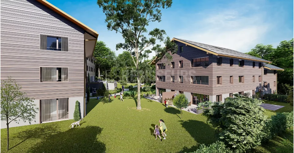 Appartement neuf de 5 pièces à Peney - Confort moderne, jardin & calme