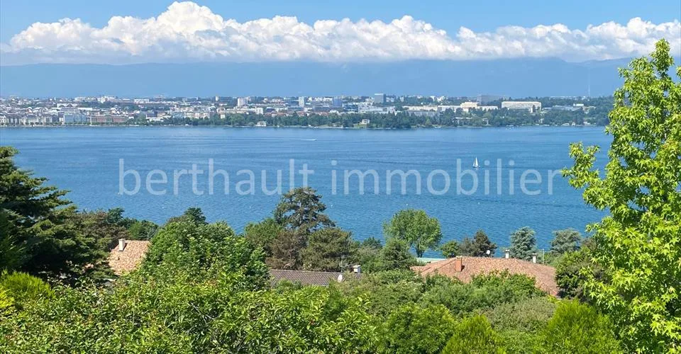 COLOGNY - Villa avec vue lac panoramique sans vis-à-vis