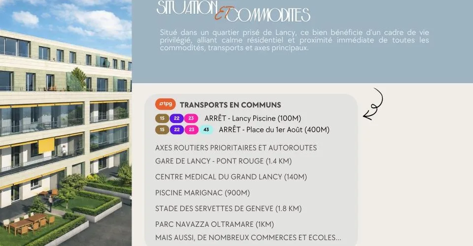 Appartement d'exception 6 pièces 151 m2 - Grand-Lancy