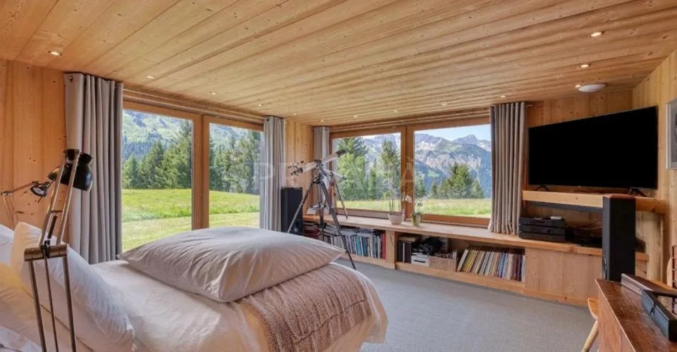Chalet d'exception au sommet de Megève – Foto 4 von 5