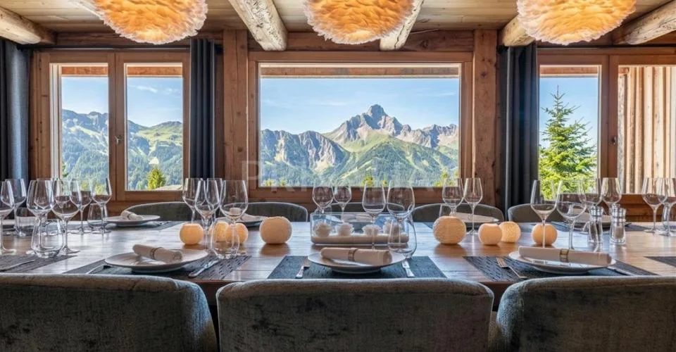 Chalet d'exception au sommet de Megève – Foto 2 von 5