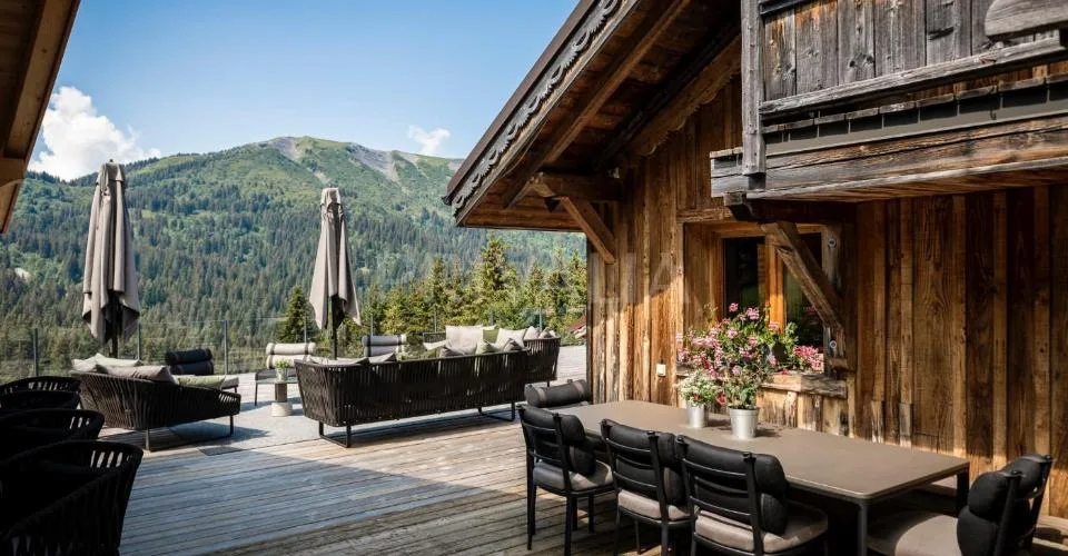 Chalet d'exception au sommet de Megève – Foto 3 von 5