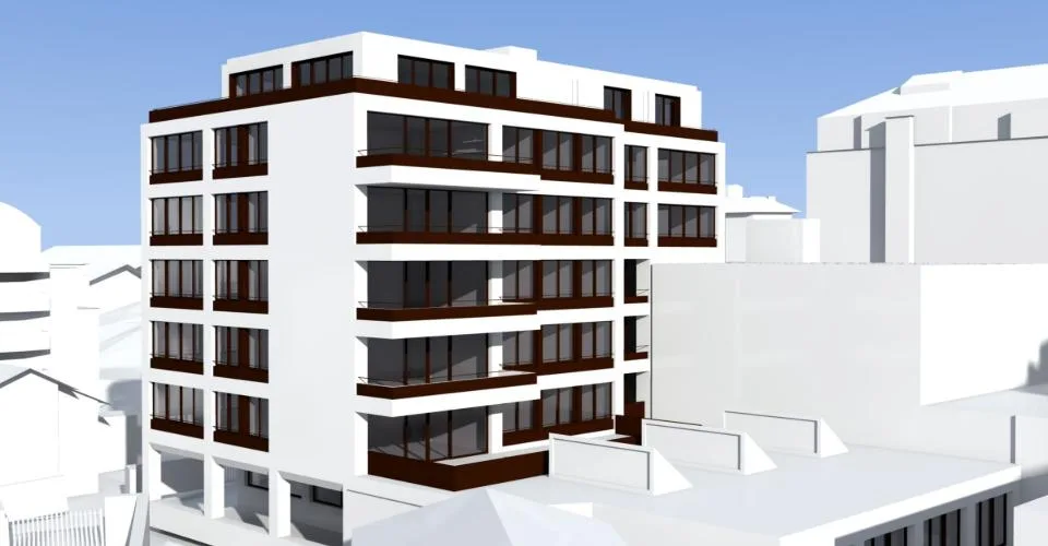 Exceptionnel attique neuf de 295 m2 avec terrasse de 182 m2 aux Eaux-Vives