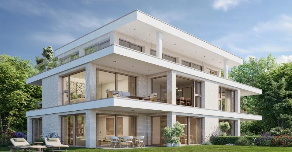 Appartement de standing dans un quartier résidentiel prisé