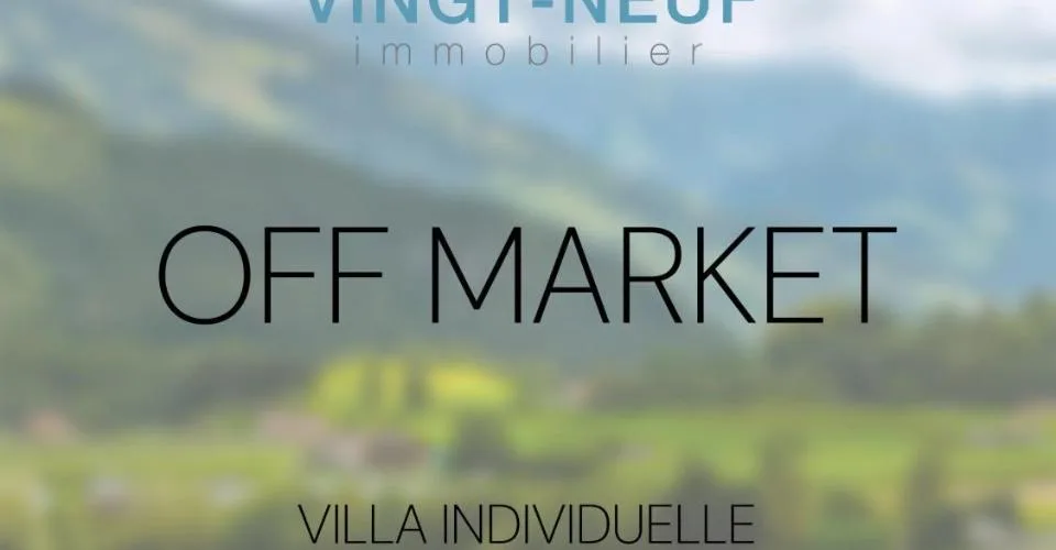 Villa individuelle à Compesières