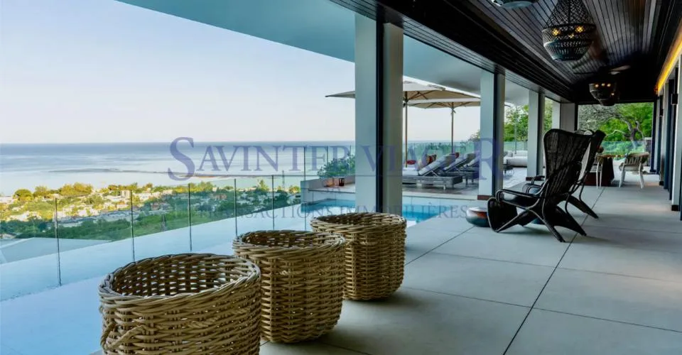 Villa ultra-luxueuse, vue panoramique, Black River, Ile Maurice