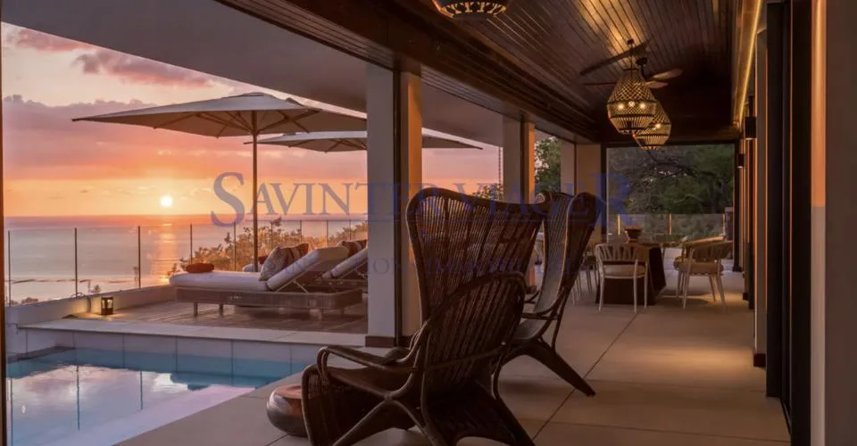 Villa ultra-luxueuse, vue panoramique, Black River, Ile Maurice