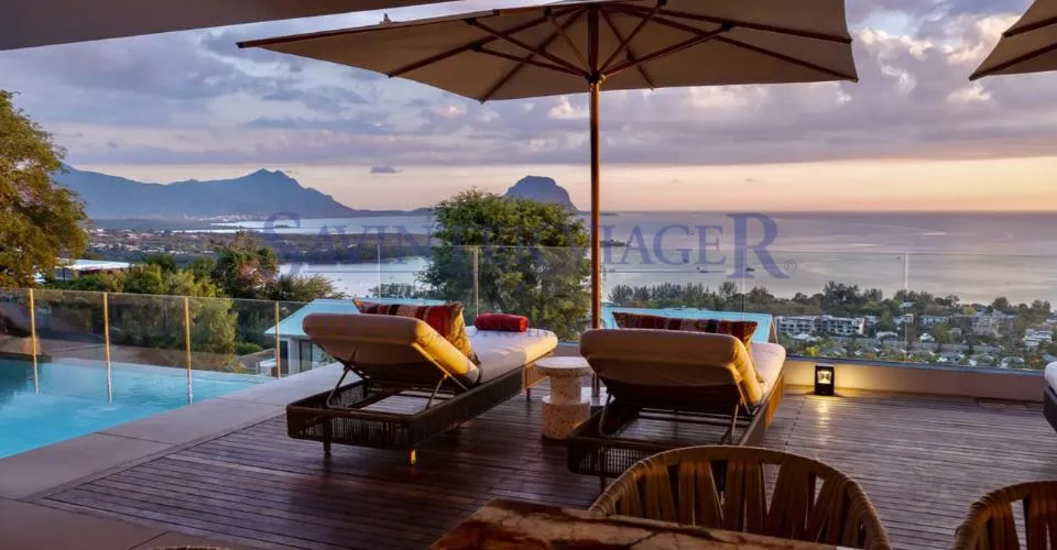Villa ultra-luxueuse, vue panoramique, Black River, Ile Maurice