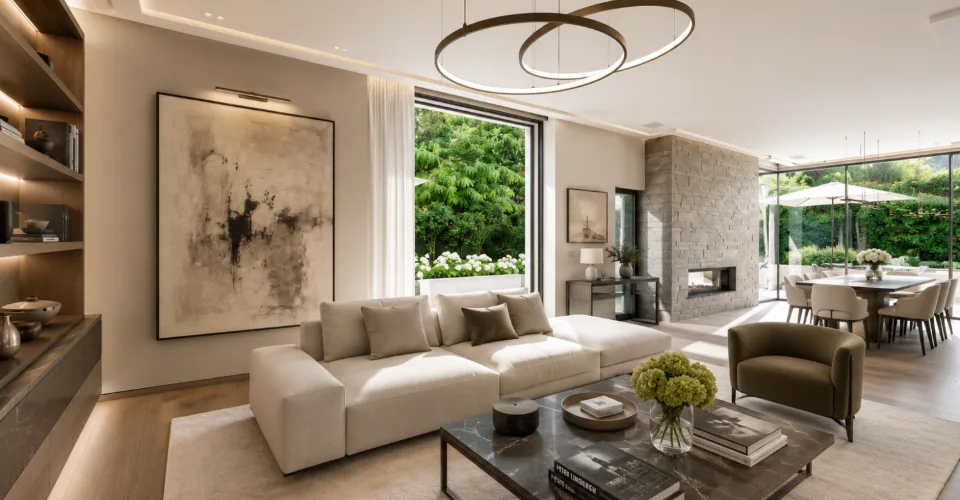 Villa contemporaine à Conches