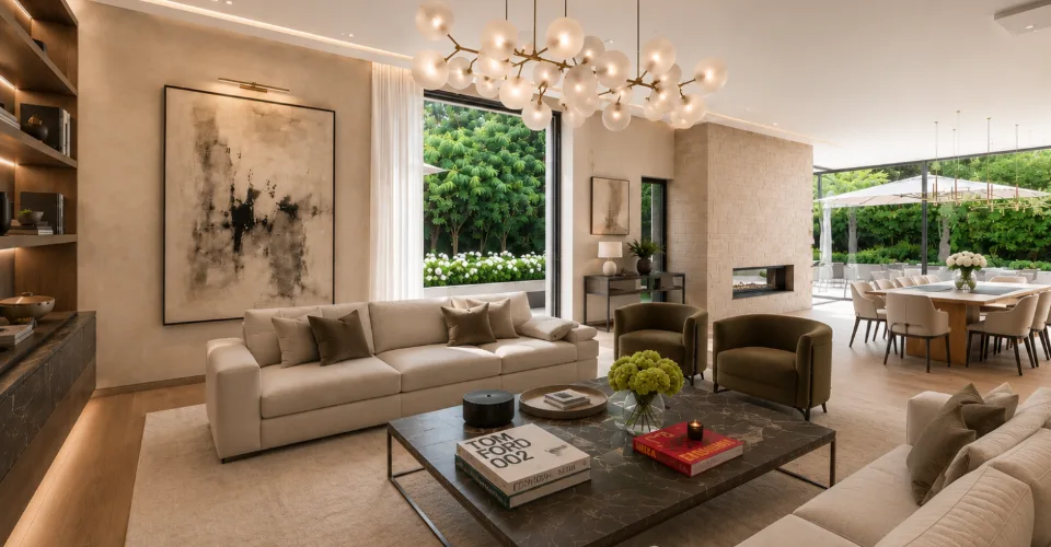 Villa contemporaine à Conches