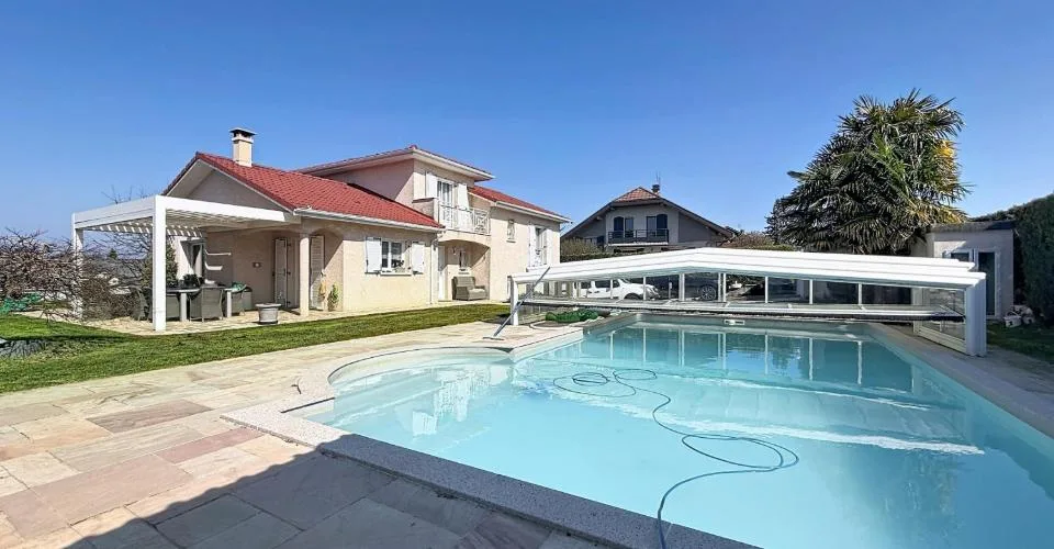 Villa individuelle avec piscine secteur Chilly (Douvaine - FRANCE)