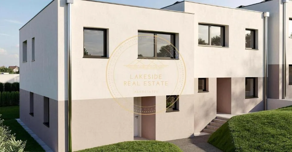 villa contemporaine neuve en pignon - Villa D