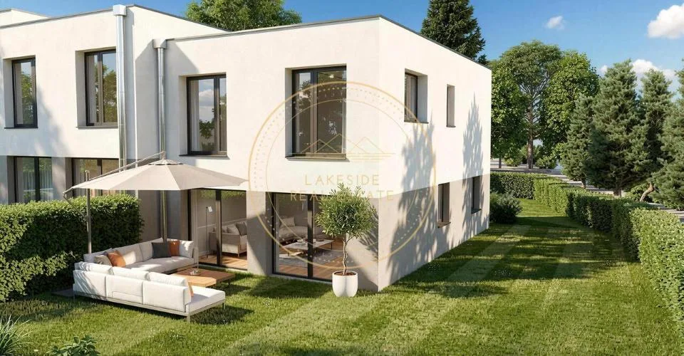 villa contemporaine neuve en pignon - Villa D