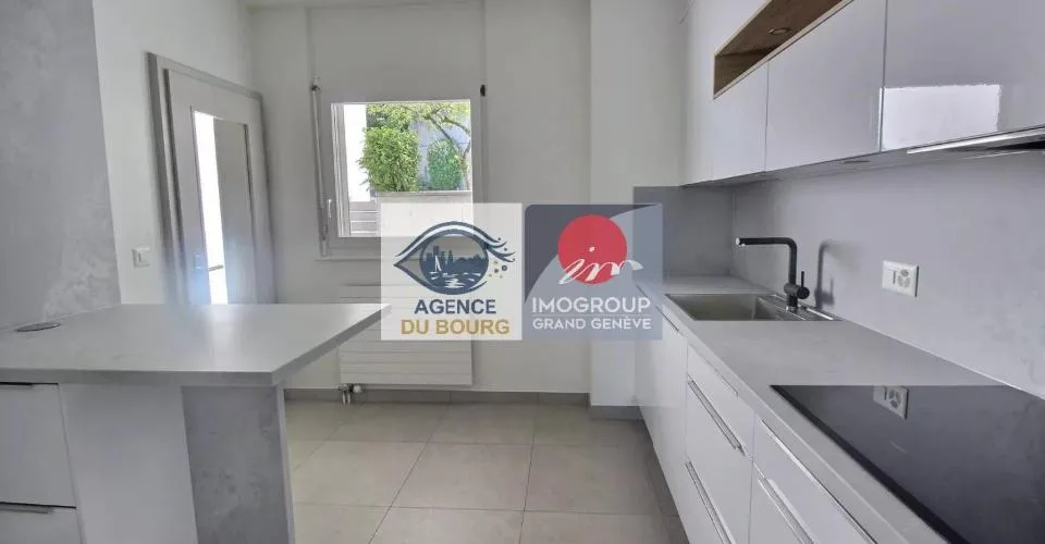 Anières ? Un appartement qui a tout d'une maison.