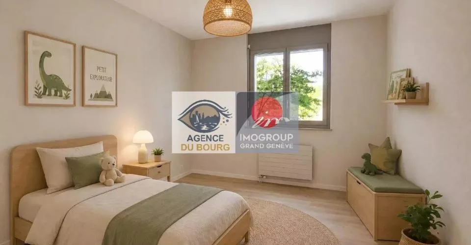 Anières ? Un appartement qui a tout d'une maison.