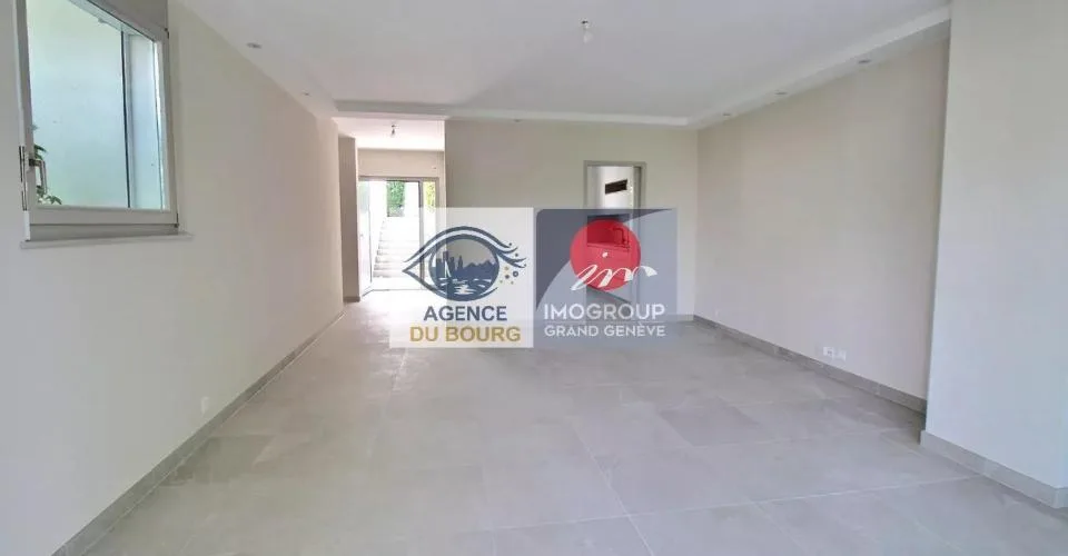 Anières ? Un appartement qui a tout d'une maison.