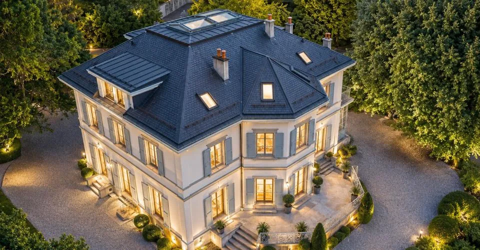 Propriété d'exception - sublime maison de Maître avec vue et accès lac
