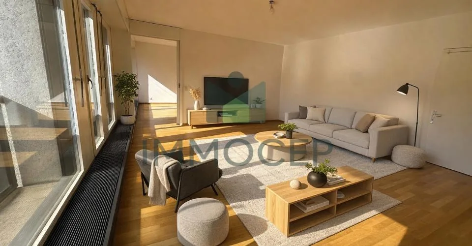 Exclusivité : Spacieux 3 pièces de 94 m2 pondérés au Petit-Saconnex
