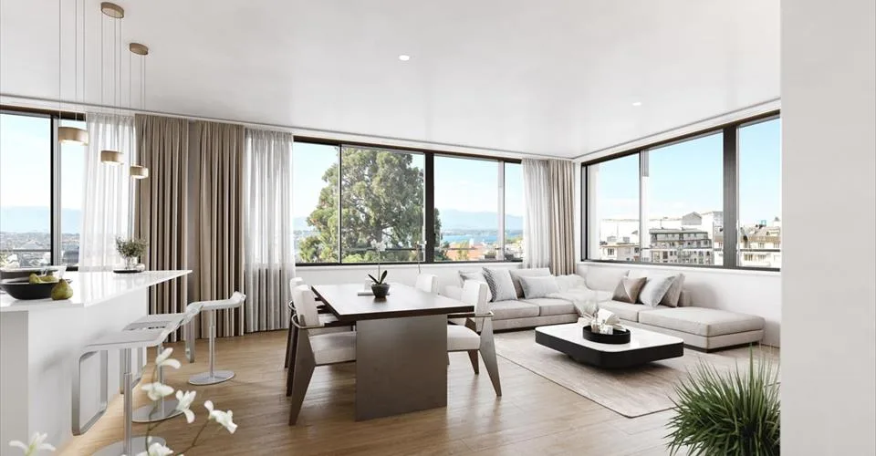 LAC TOWER : plus que 2 appartements & 1 Attique neufs à vendre au Eaux-Vives